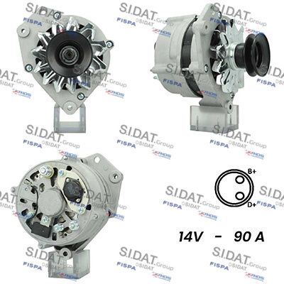 A12BH0828A2 SIDAT Генератор
