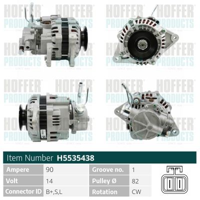 H5535438 HOFFER Генератор