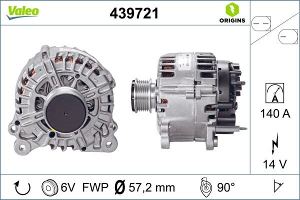 439721 VALEO Генератор