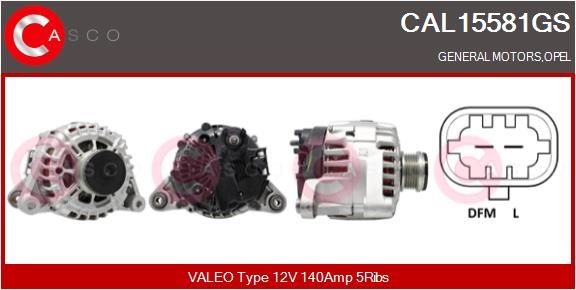 CAL15581GS CASCO Генератор