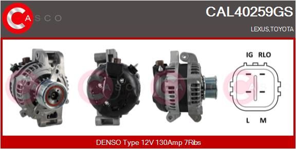 CAL40259GS CASCO Генератор
