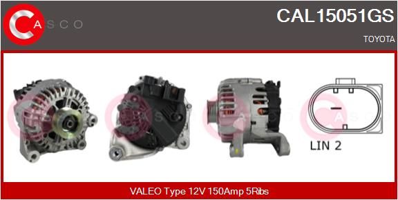 CAL15051GS CASCO Генератор