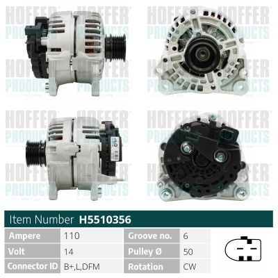 H5510356 HOFFER Генератор