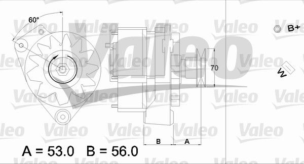 436192 VALEO Генератор