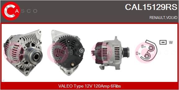 CAL15129RS CASCO Генератор