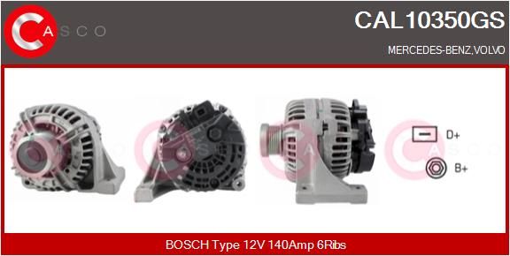 CAL10350GS CASCO Генератор