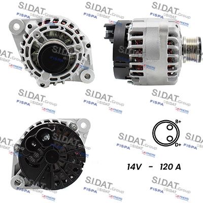 A12DE0016A2 SIDAT Генератор