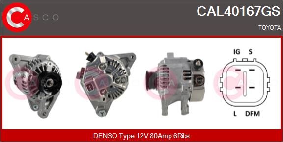 CAL40167GS CASCO Генератор