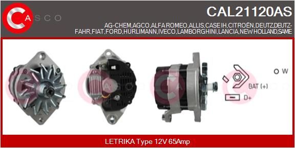 CAL21120AS CASCO Генератор