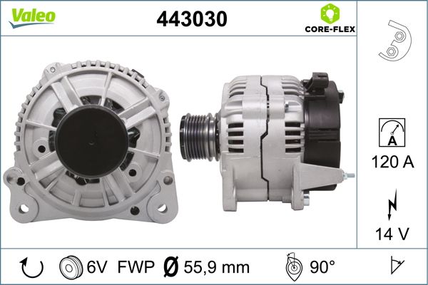 443030 VALEO Генератор