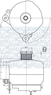 063732190010 MAGNETI MARELLI Генератор