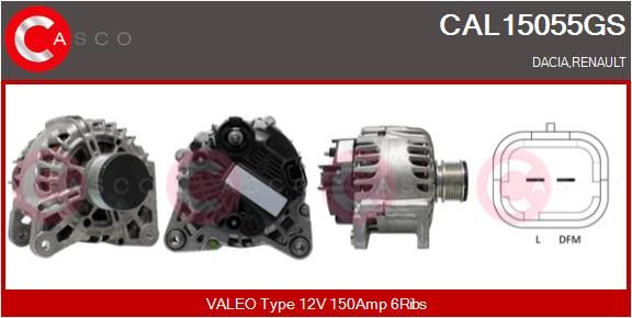 CAL15055GS CASCO Генератор
