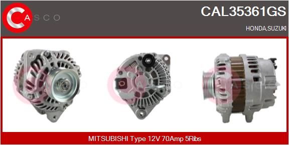 CAL35361GS CASCO Генератор