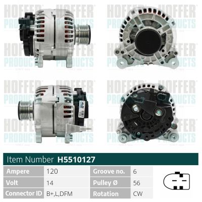 H5510127 HOFFER Генератор