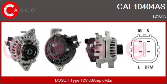 CAL10404AS CASCO Генератор