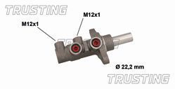 PF1122 TRUSTING Главный тормозной цилиндр