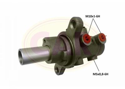6110 CAR Главный тормозной цилиндр