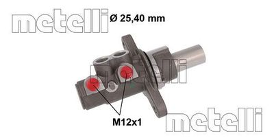 050878 METELLI Главный тормозной цилиндр