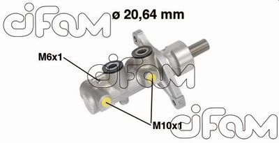 202698 CIFAM Главный тормозной цилиндр
