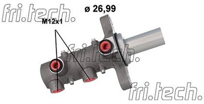 PF1168 fri.tech. Главный тормозной цилиндр