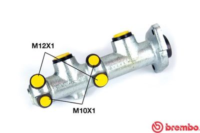 M61026 BREMBO Главный тормозной цилиндр