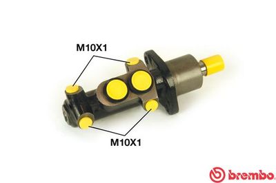 M61013 BREMBO Главный тормозной цилиндр