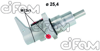 2021194 CIFAM Главный тормозной цилиндр