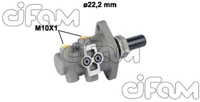 202831 CIFAM Главный тормозной цилиндр