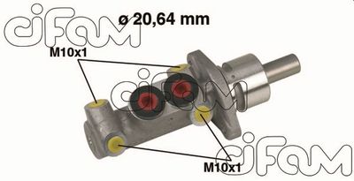 202277 CIFAM Главный тормозной цилиндр