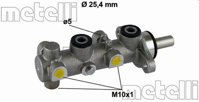 050801 METELLI Главный тормозной цилиндр