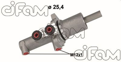 2021143 CIFAM Главный тормозной цилиндр