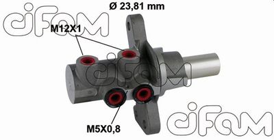 202873 CIFAM Главный тормозной цилиндр