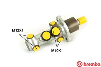 M68027 BREMBO Главный тормозной цилиндр