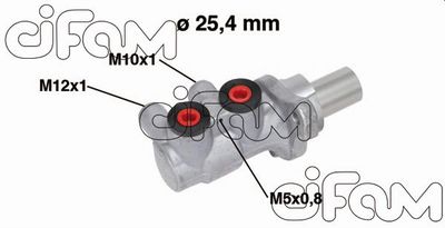 202717 CIFAM Главный тормозной цилиндр