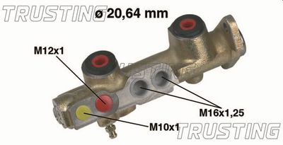 PF076 TRUSTING Главный тормозной цилиндр