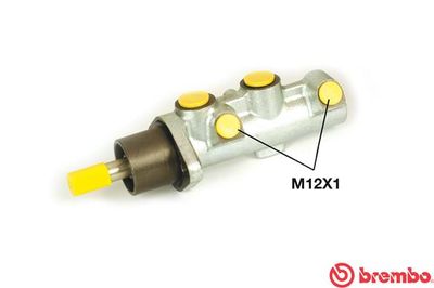 M23010 BREMBO Главный тормозной цилиндр