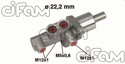 202436 CIFAM Главный тормозной цилиндр