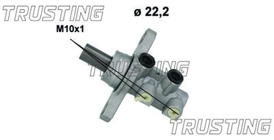 PF1181 TRUSTING Главный тормозной цилиндр