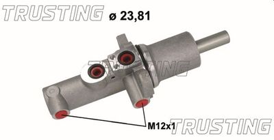 PF1145 TRUSTING Главный тормозной цилиндр