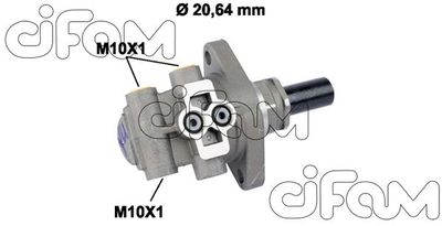 202520 CIFAM Главный тормозной цилиндр