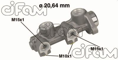 202188 CIFAM Главный тормозной цилиндр