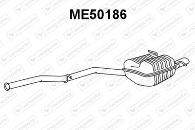 ME50186 VENEPORTE Глушитель выхлопных газов конечный