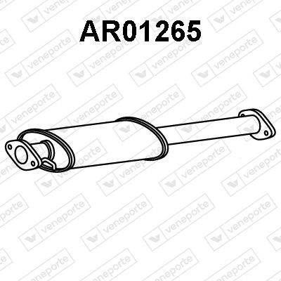 AR01265 VENEPORTE Предглушитель выхлопных газов