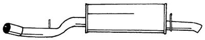 12653 SIGAM Глушитель выхлопных газов конечный