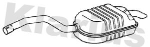 221691 KLARIUS Глушитель выхлопных газов конечный