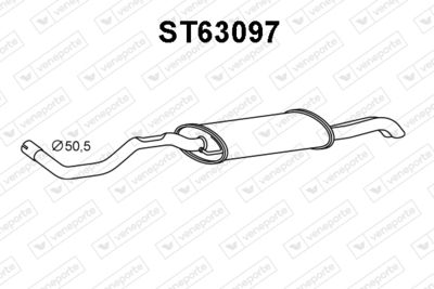 ST63097 VENEPORTE Глушитель выхлопных газов конечный