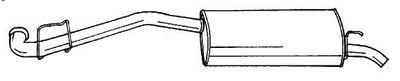 50643 SIGAM Глушитель выхлопных газов конечный