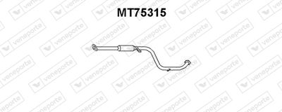 MT75315 VENEPORTE Предглушитель выхлопных газов