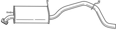 70623 SIGAM Глушитель выхлопных газов конечный