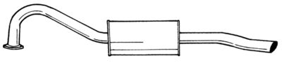 18602 SIGAM Глушитель выхлопных газов конечный